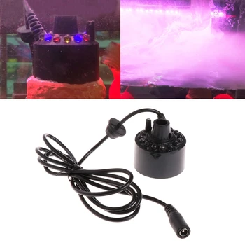 

12 LED light Ultrasonic Mist Maker Fogger Water Fountain Pond Indoor Outdoor New