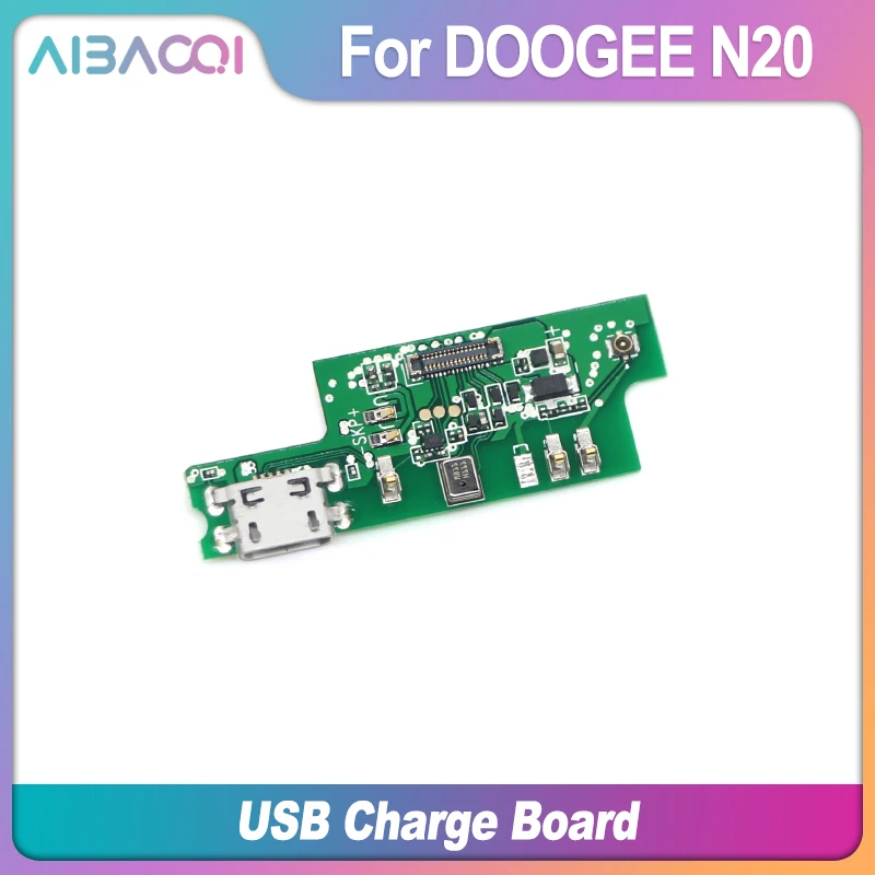 AiBaoQi новая Оригинальная зарядная плата с USB разъемом + микрофон для телефона Doogee