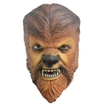 

Masked film Force Awakening ape man mask Halloween latex mask headset Cosplay Parenting Christmas alien mask masquerade masks