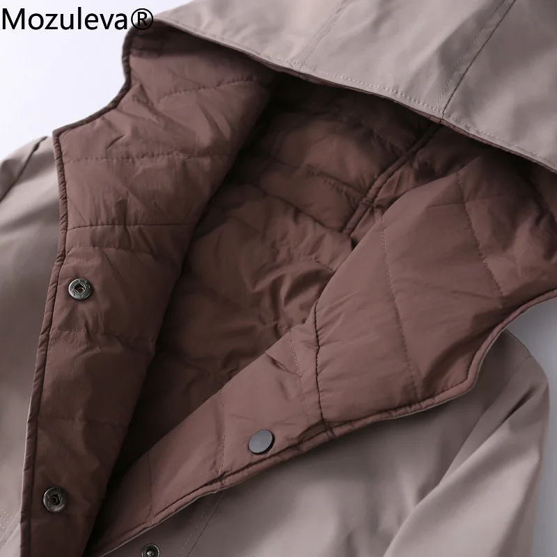 Mozuleva 2020 Winter Women 90% White Duck Down