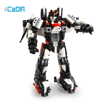 

DIY CaDA 917PCS C51030 Building Blocks City 2 Change Shape F15-Falcon Robot Fighter Comprehensive Car Bricks Toy for Kid