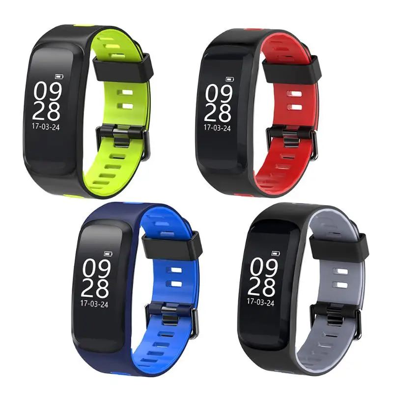 

Multifunction New Digital LCD Pedometer Run Step Walking Distance Calorie Counter Fitness F4 Heart Rate Tracker Sleep Tracker