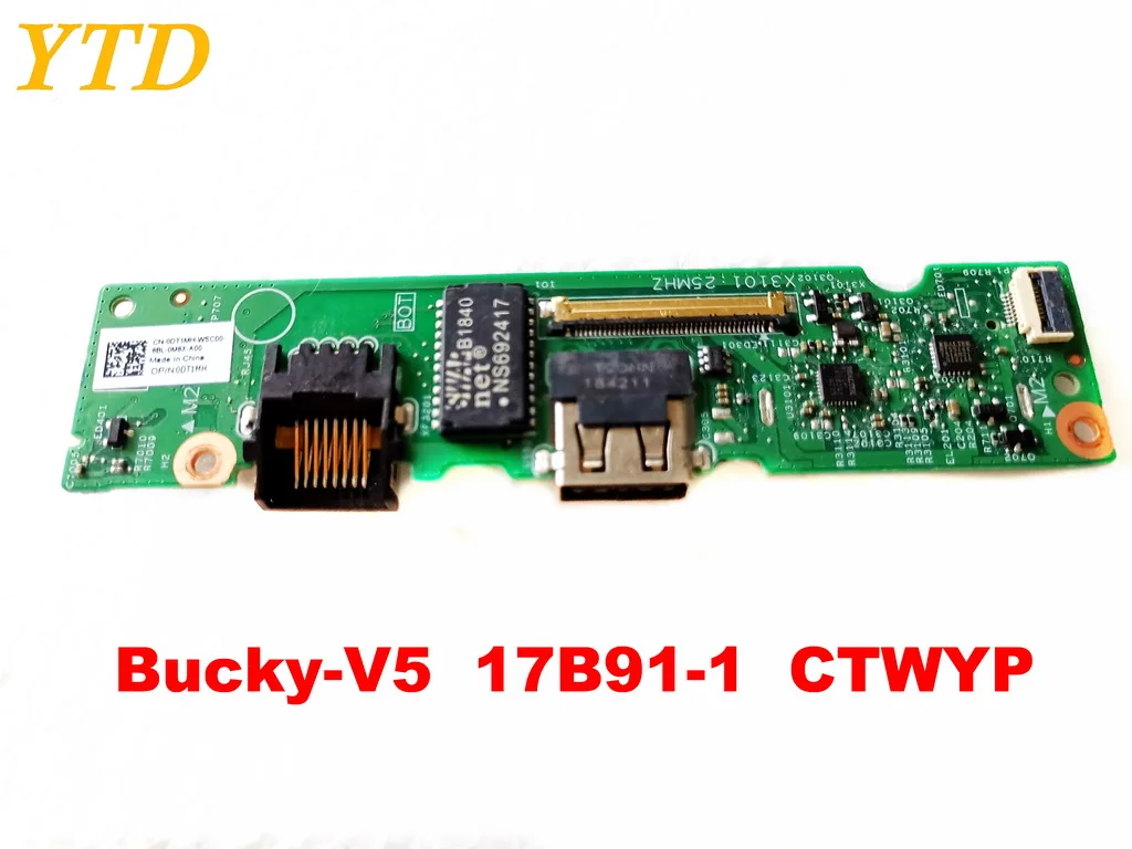 Для Dell Bucky-V5 USB плата Bucky-V5 17B91-1 CTWYP CN-0DT1MH протестирована хорошая