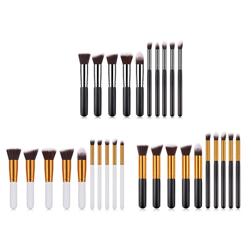 

Makeup Brushes Set Powder Foundation Brush Contour Eyeshadow Eyebrow Make Up Brochas Kit Maquillaje Cosmetic Pincel Maquiagem
