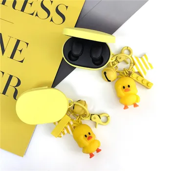 

For Xiaomi Redmi AirDots Case Cover Yellow Duck Earphone Case Soft Case