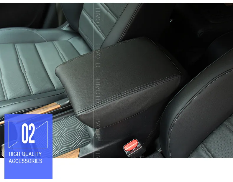 Hivotd для honda CRV аксессуары автомобильный подлокотник коробка центральная консоль авто защита сиденья декоративная крышка искусственная кожа внутренние части,автотовары аксессуары для авто