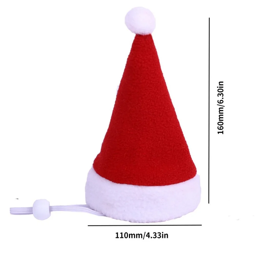 Christmas Pet Cape Hat Scarf Set Cat Cat Christmas Cloak Puppy Bib Festival Costume Set Pet Supplies