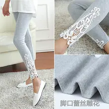 Fashion Lace Crochet High Waist Fitness Leggings Women Skinny Stretch Jogger Pants Female Ladies Trousers Fashion Lace Crochet High Waist Fitness Leggings Women Skinny Stretch Jogger Pants Female Ladies Trousers