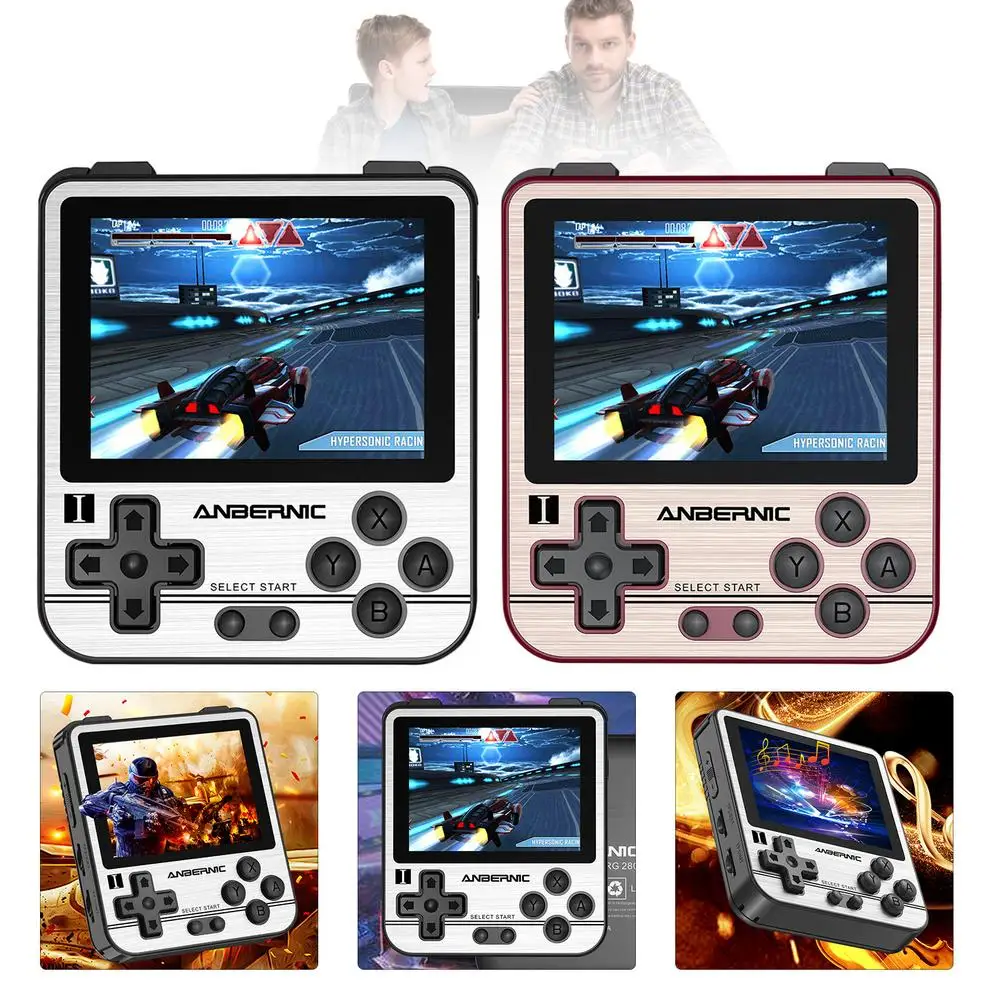 Rg280V Handheld Game Console Special Package 128G Game Card Retro N64 Handheld Game Console Suitable For Nintendo Games