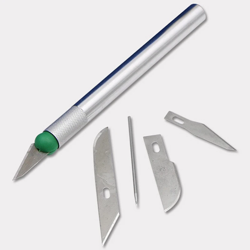 Carving Knife Set 56Pcs Double Bubble Carving Knife Carving Paper Knife Rubber Carving Knife Manual Diy Tool