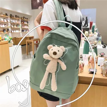 

Female Usb Backpack Backpack Girl Korean Style Black Fashion Backpacks For Teenage Girls Mochila Feminina Bookbags