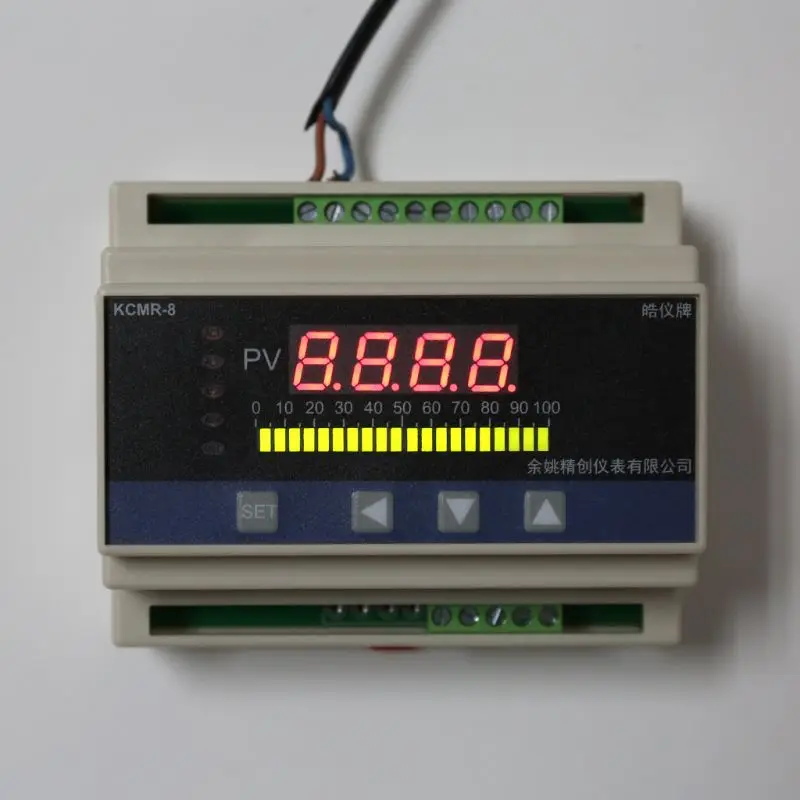 4-20mA Input Din Rail DC Water Liquid Level Pressure Controller with 4-ways Relay DC 24V Output Liquid Level Meter 4-20mA Input Din Rail DC Water Liquid Level Pressure Controller with 4-ways Relay DC 24V Output Liquid Level Meter