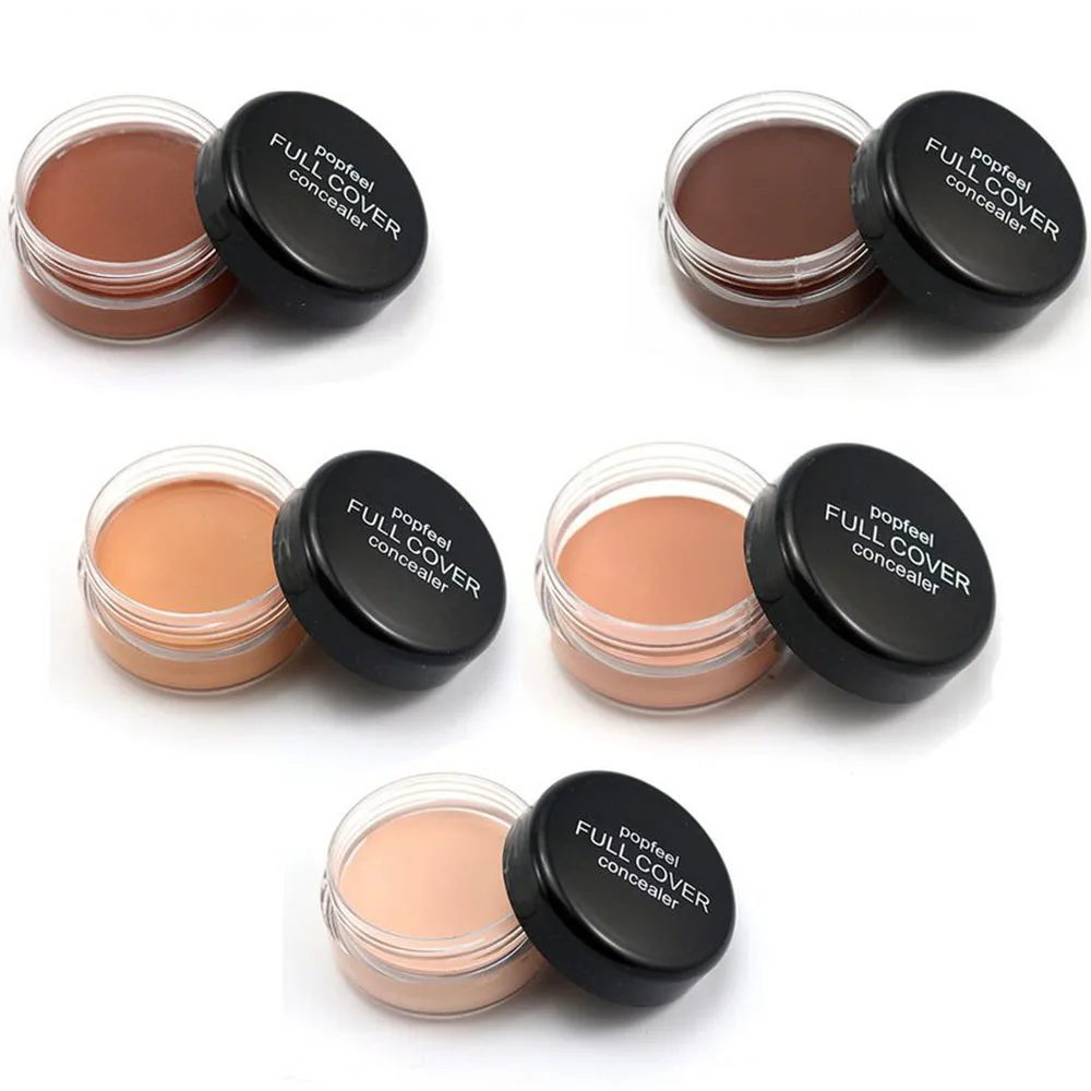 

Perfect Cover Concealer Popfeel Portable Round Concealer Natural Makeup Concealers BB Cream Foundation Contour Cosmetic Contour