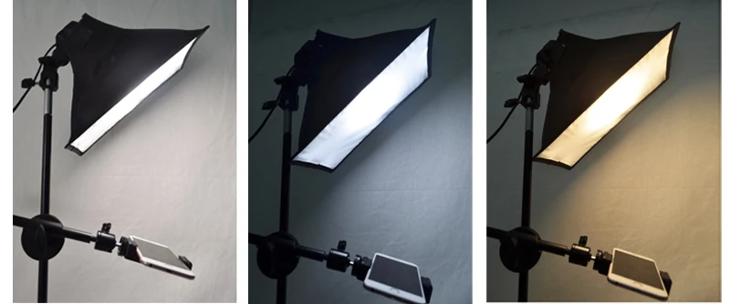 LED Light Fill Lamp Reflector Softbox Stand Desktop Bracket Boom Arm Phone Live Video Shooting Tabl