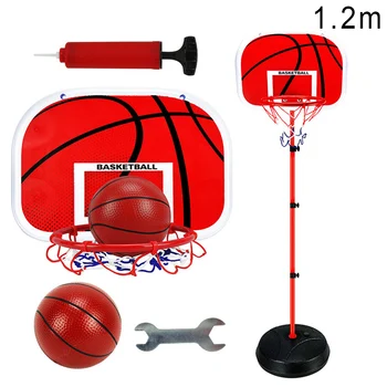 

Children Height Adjustable Portable Basketball System Basketball Hoop Indoor Sports Toy HB88
