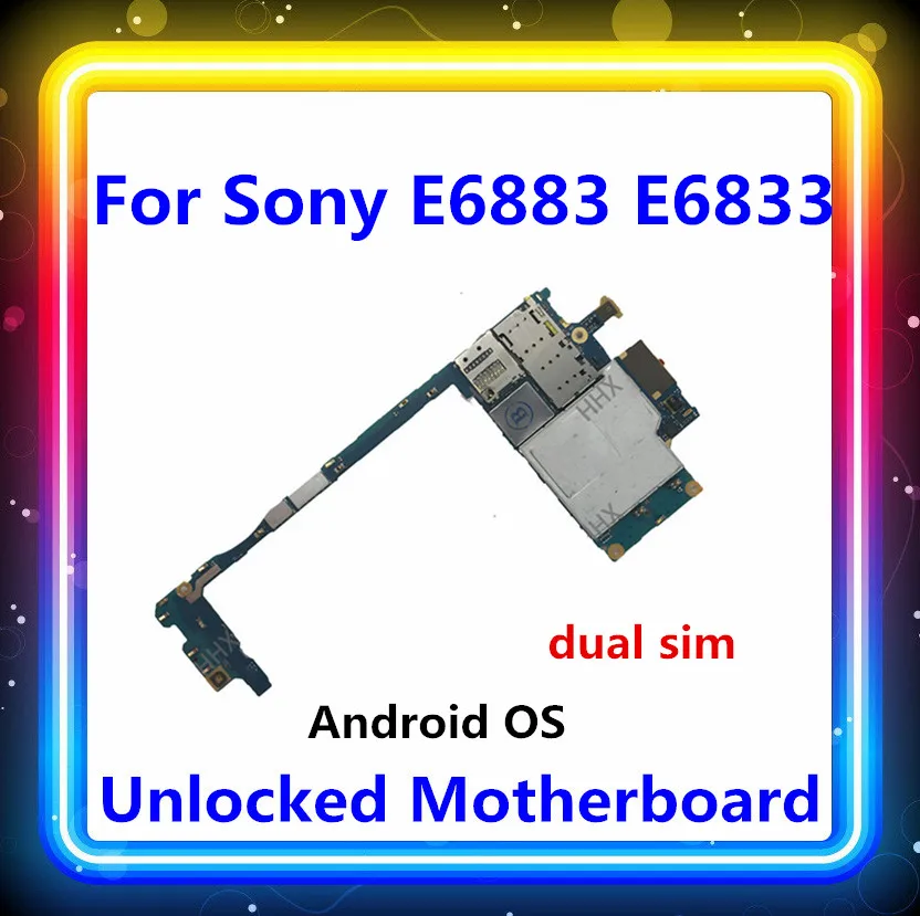 Разблокированная материнская плата для sony Xperia Z5P E6883 E6833 материнская плата Android системная плата с чипом Dual SIM материнская плата Z5 материнская плата