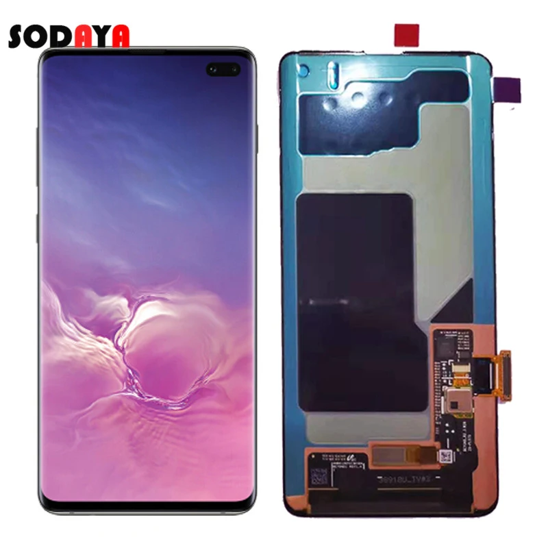 6,1 ''AMOLED lcd для SAMSUNG Galaxy S10 lcd G9730 SM-G9730 lcd дисплей сенсорный экран дигитайзер для Galaxy S10 lcd+ рамка