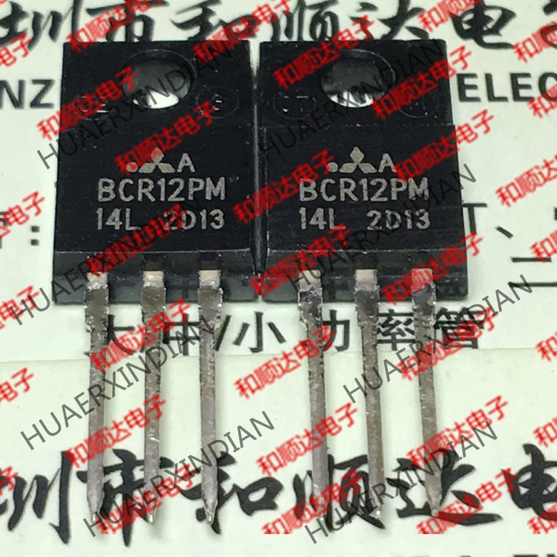 10 шт./лот и BCR12PM-14L TO-220F