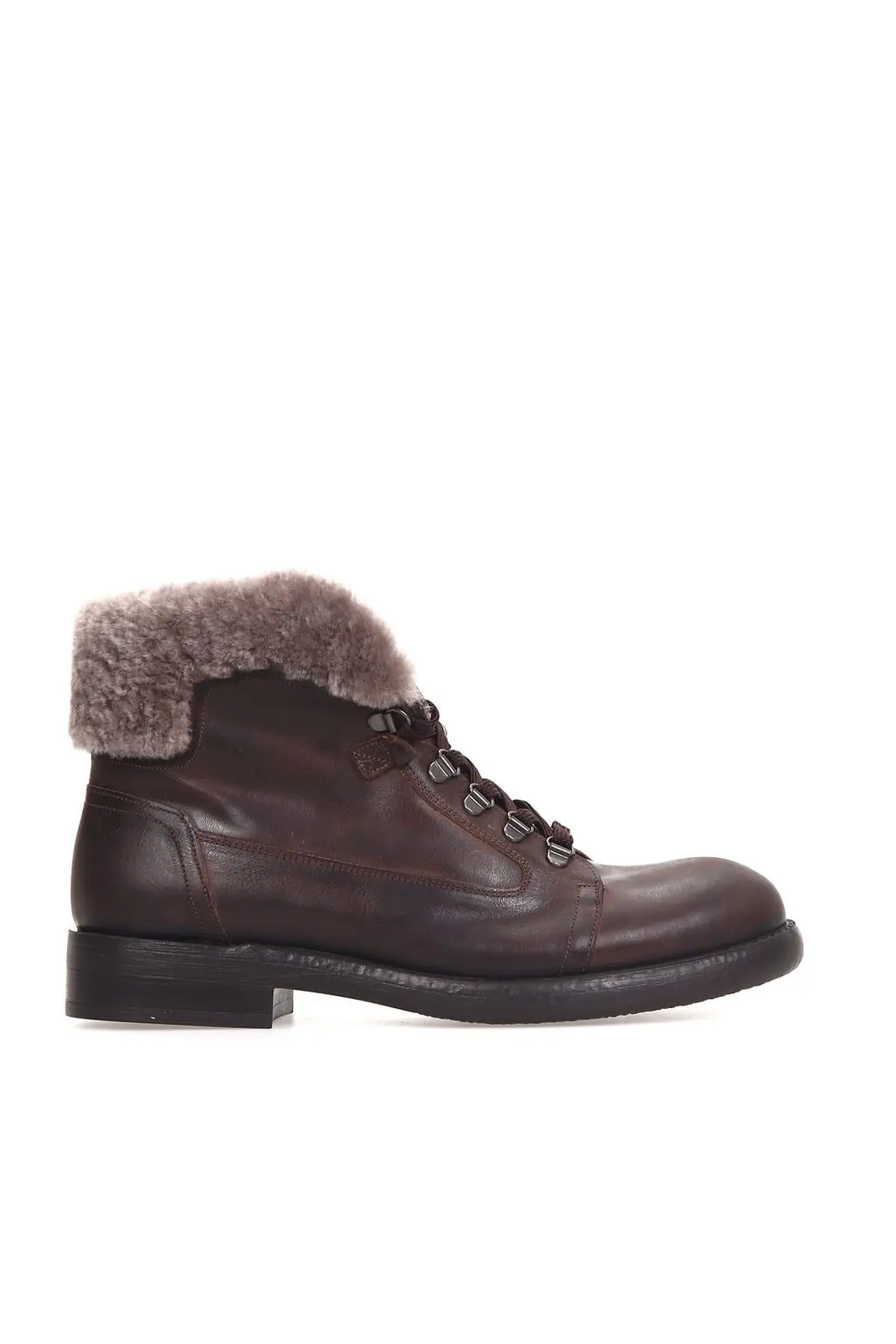 

Derimod Genuine Leather Brown Men Boots
