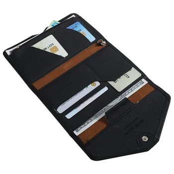 

1 PC Multi-Purpose Passport Holder Tri-fold Travel Organizer Document Wallet Travel Must Haves Best Travel Passport Package New