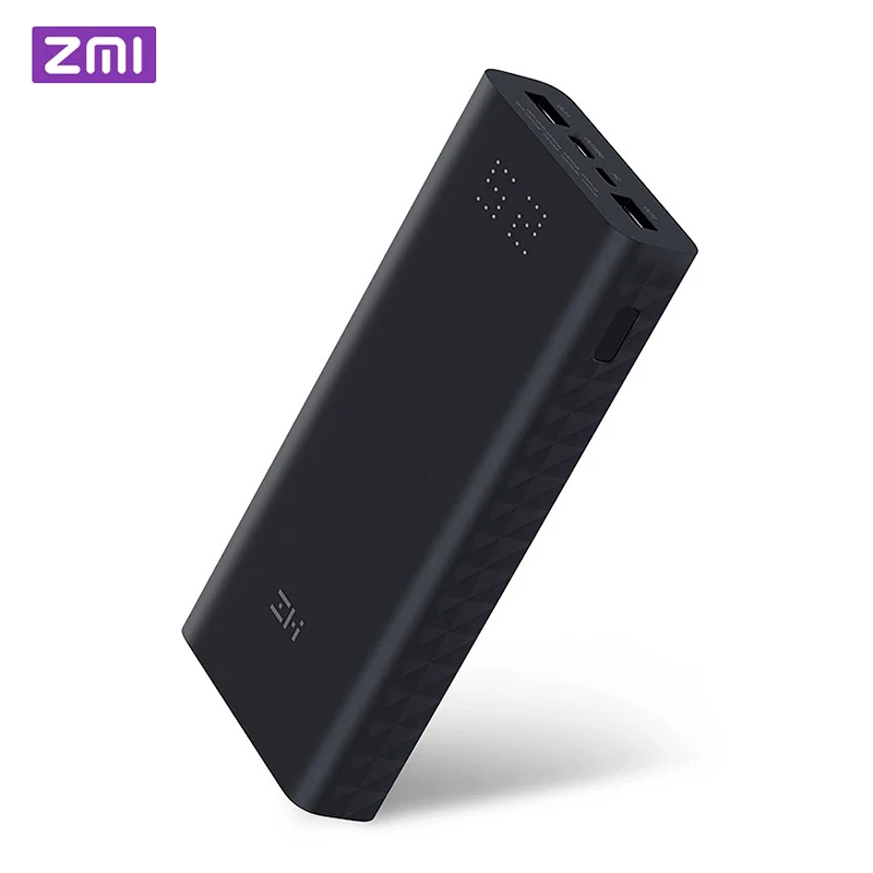 Cena ZMI QB822 QB821 Powerbank 20000 mAh 27W QC3.0 szybkie ładowanie podwójny USB 20000 mAh Power Bank dla iPhone iPad Samsung Huawei
