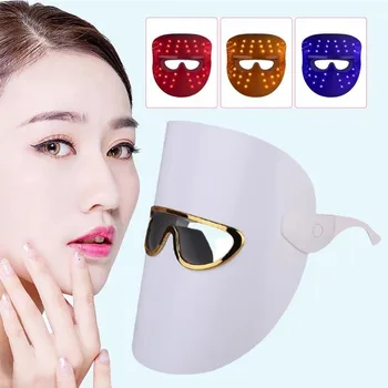 

LED Mask Photon Electric LED Mask LED Mask Light Therapy Beauty Skin Care Women Clean Face 210*165*125mm