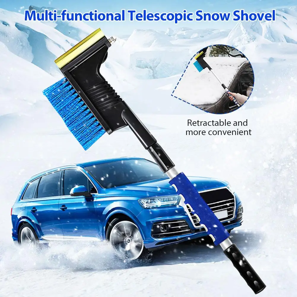 Многофункциональная автомобильная лопата для уборки снега скребок для снега и льда ледяной прибор для уборки лобового стекла скребок зимний инструмент