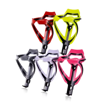 

The New MTB road bike Bottle Cage Water Bottle Holder Socket Two-tone Ultralight Plastic Gray Pink Bicycle Part