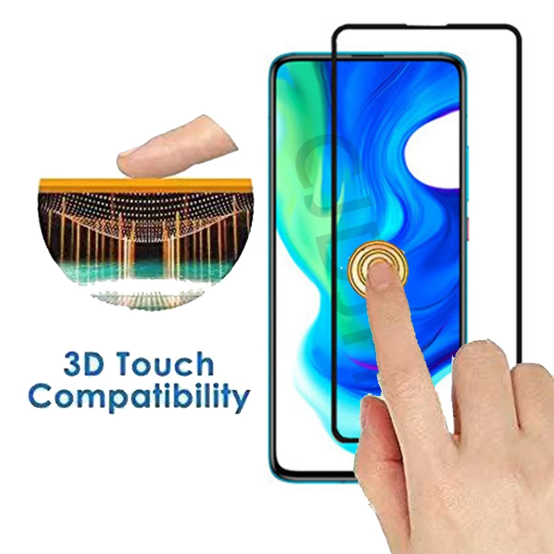 4 в 1 камера для уличной съемки + Защитная пленка из закаленного стекла Xiaomi Poco F2 Pro