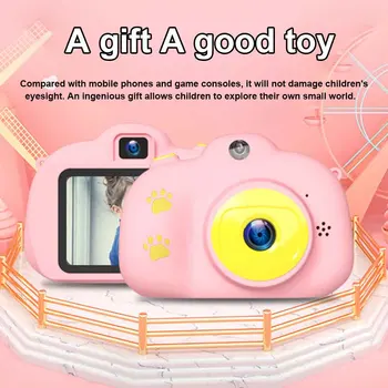 

4X 2 Inch Kids Digital Camera 1080P HD Selfie Birthday Gift Color Display Support TF Card Timing Function Video Recorder Toys