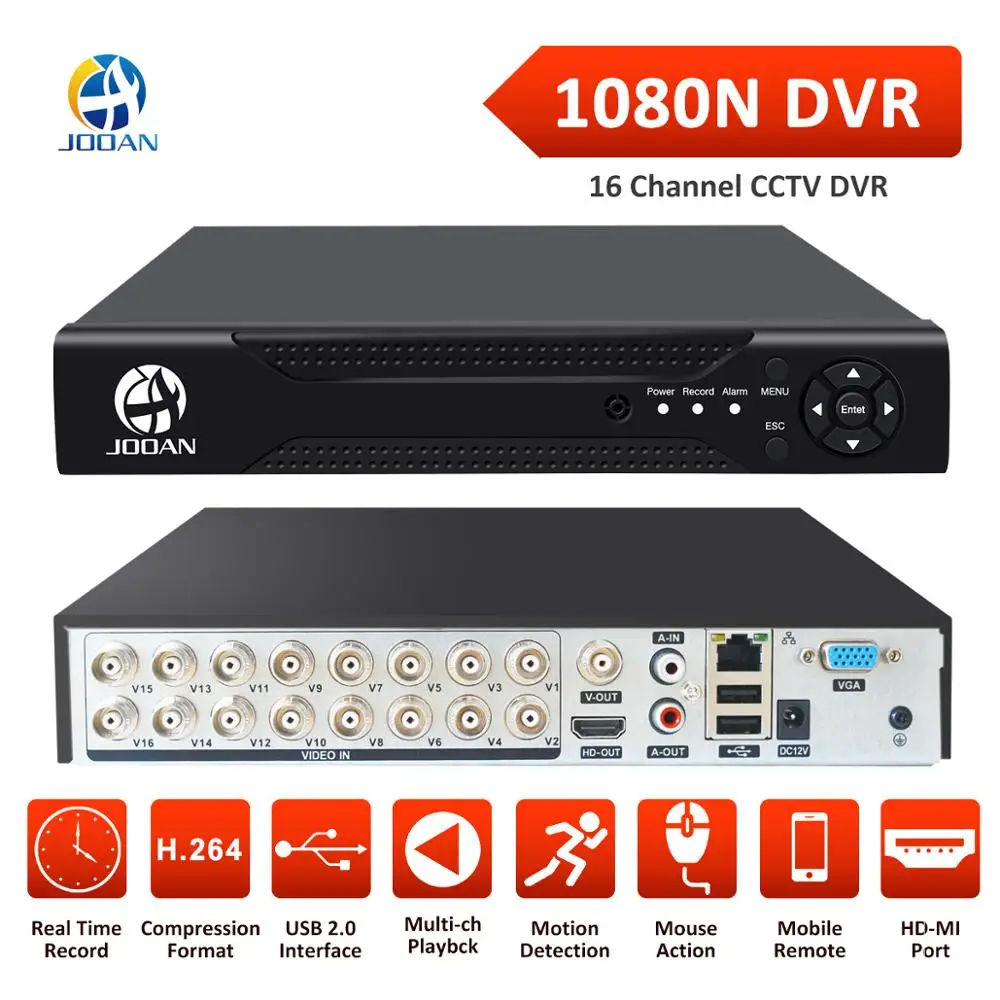 видеорегистратор DVR 16CH 8CH 4CH CCTV видео рекордер для CVBS AHD камера аналоговая ip Onvif P2P