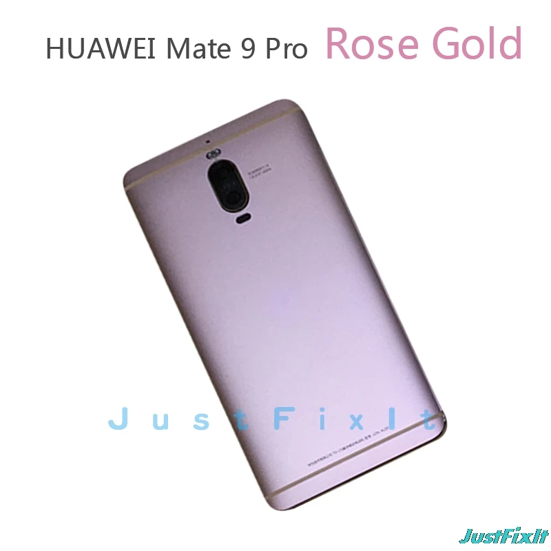 Mate9 Pro Rose Gold Для huawei mate 9Pro mate 9pro задняя крышка корпус батарейный дверной корпус mate 9 Pro корпус металлический задний корпус - Цвет: Mate9 Pro Rose Gold