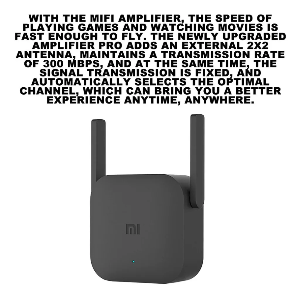 Xiaomi Wi-Fi усилитель Pro сигнала Расширенный ретранслятор Беспроводной приемной сети расширение маршрутизации расширитель