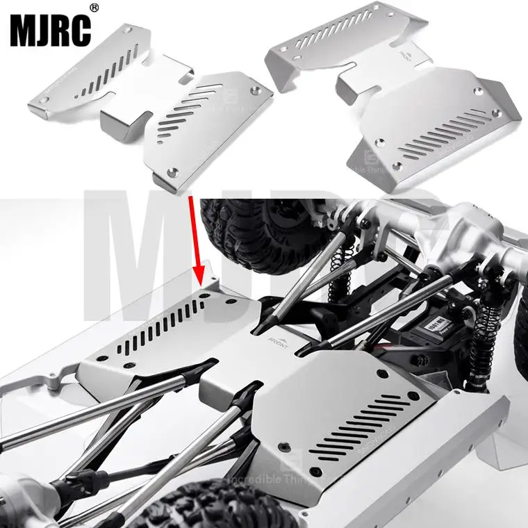 

Stainless Steel Metal Armor Chassis Protection For Side bar guard RC Crawler Car Vanquish Scout VP VS4-10 ORIGIN