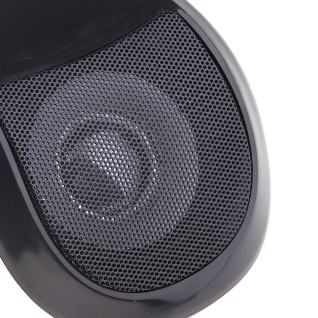1 Set Motorcycle Bluetooth Speakers Waterproof Bluetooth Motorbike Stereo LED Speakers Audio System USB FM Radio 120 x 70 mm