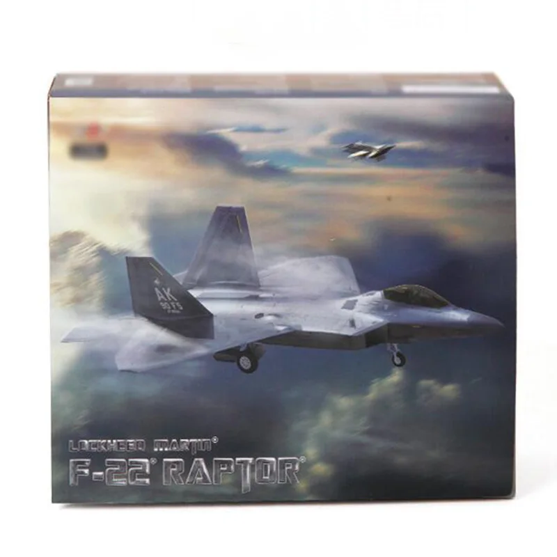1/72 американская армия ВМС США F22 Раптор Истребитель модель самолета произведение искусства самолет игрушка для взрослых детей подарок дисплей коллекция