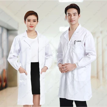 

Hospital Surgical Medical Uniform Nurse Doctor Coat Robes Men Women Clinic Laboratory Surgeon Gown Veterinary Role Play Costumes