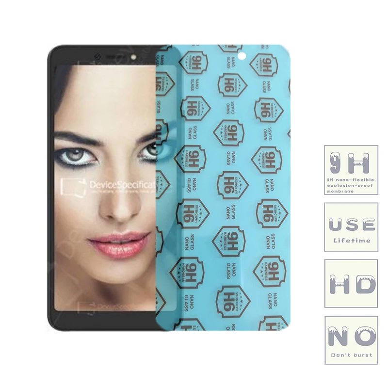 3-Pack) 9H гибкий стеклянный протектор экрана для itel A22/A22Pro/A45/A23/A14/A15/P13Plus/A44Power/A44Air/A16Plus/A16/A52Lite/A46