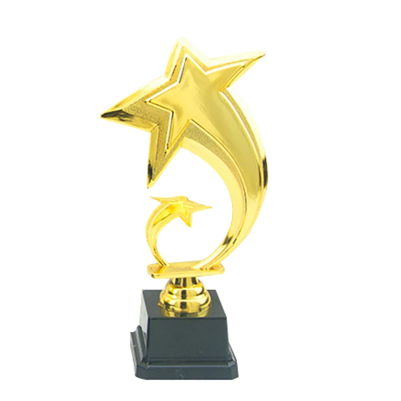 Звезда Трофей Лиги чемпионов Футбол воспоминания Кубок спортивные медали сувенирная награда приз чашки реплики трофеи - Цвет: Small size