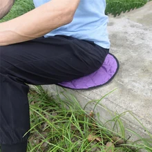 Надувной матрас одиночный портативный складной походный коврик сиденье Подушка алюминиевая пленка изоляция Открытый влагостойкий коврик