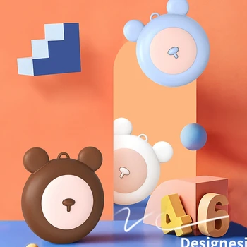 

Air Purifier,Portable Bag,Portable Negative Ion Purifier, Bear Shape for Adults and Children
