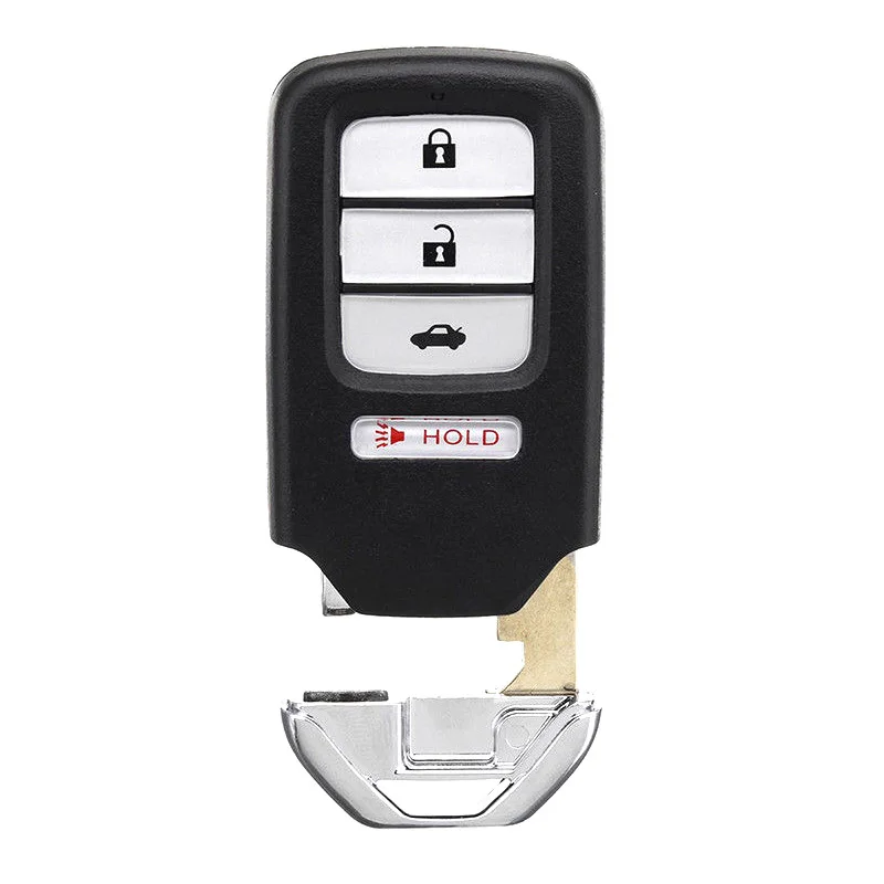 3B with 1 Panic Keyecu умный дистанционный ключ для автомобиля в виде ракушки чехол для IPad 2/3/4/5 Butttons со вставкой лезвие для Honda Civic C-RV Accord Pilot - Цвет: 3B with 1 Panic