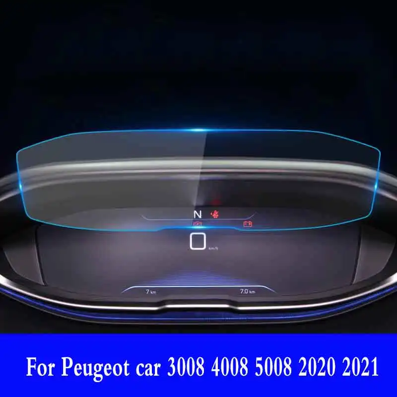 Для Peugeot автомобиля 3008 4008 5008 2020 2021 LCD панель Автомобильная интерьерная наклейка