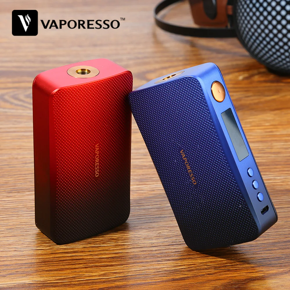 Najtaniej Oryginalny 220W Vaporesso GEN Mod vape box Mod moc przez podwójny 18650 baterii kompatybilny z 510 atomizer e papieros VS Luxe Mod