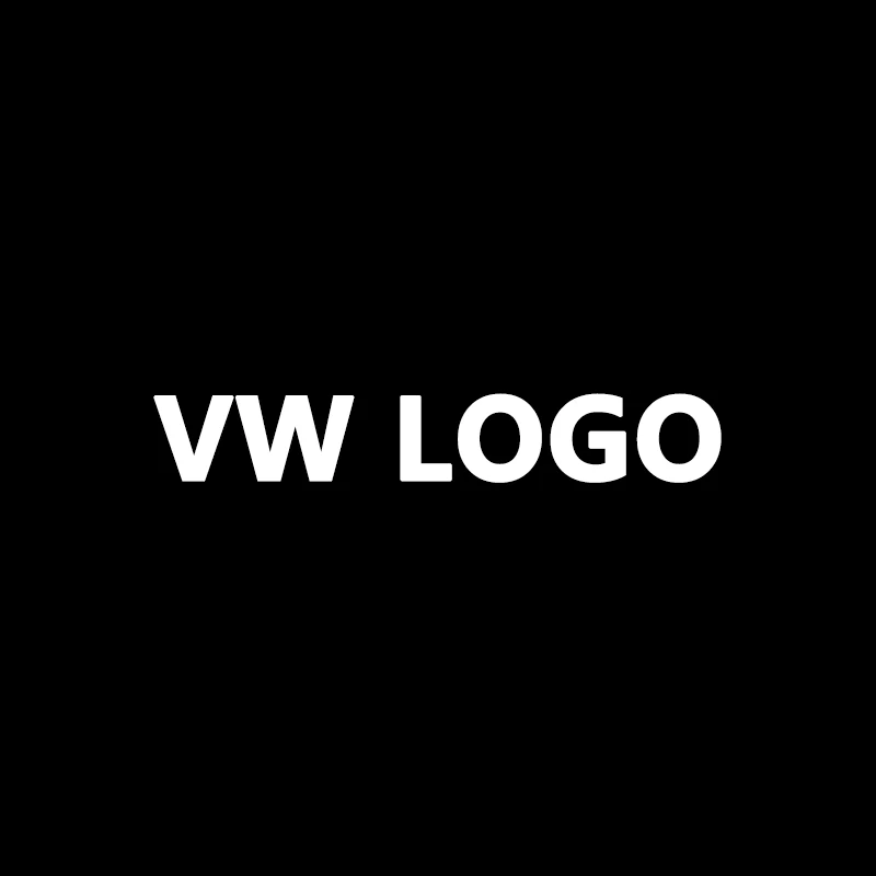 2 шт. светодиодный подсветка двери автомобиля с логотипом для VW Volkswagen Golf 5 6 7 Mk5 Mk6 Mk7 Jetta 5 6 7 CC Tiguan Passat B6 B7 Scirocco touareg R линии - Название цвета: vw logo