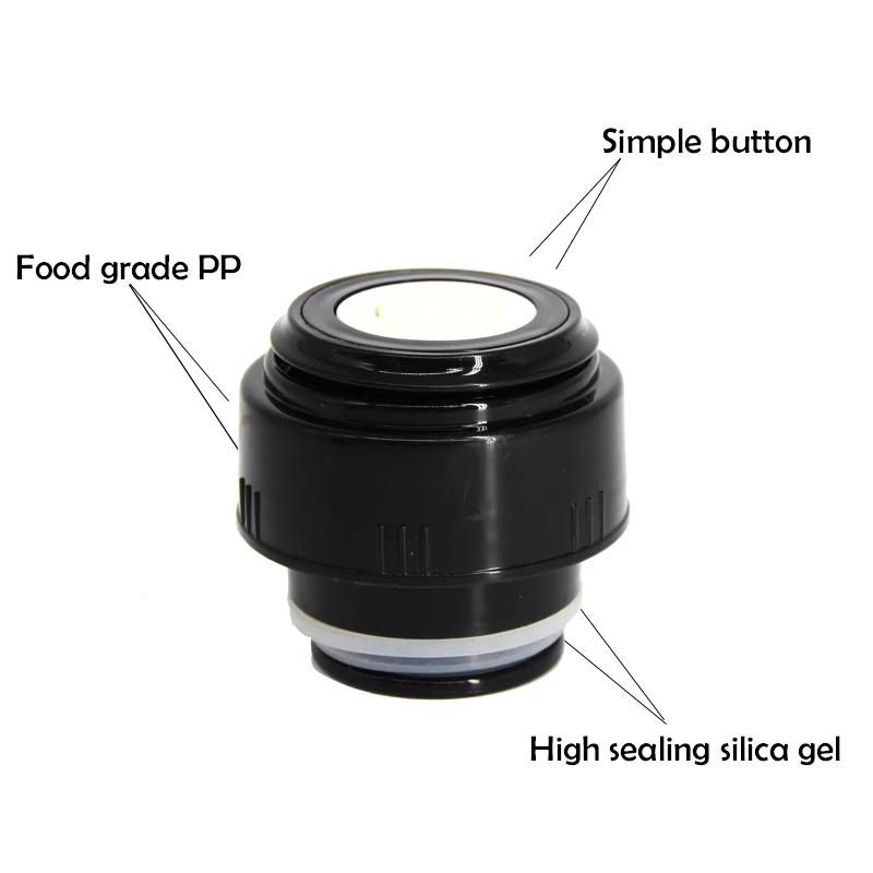 cup cover Insulation Cup Cover 5.2cm Thermo Cover Vacuum Bottle Lid Thermo Cup Stopper Outdoor Travel Bullet Water Bottle