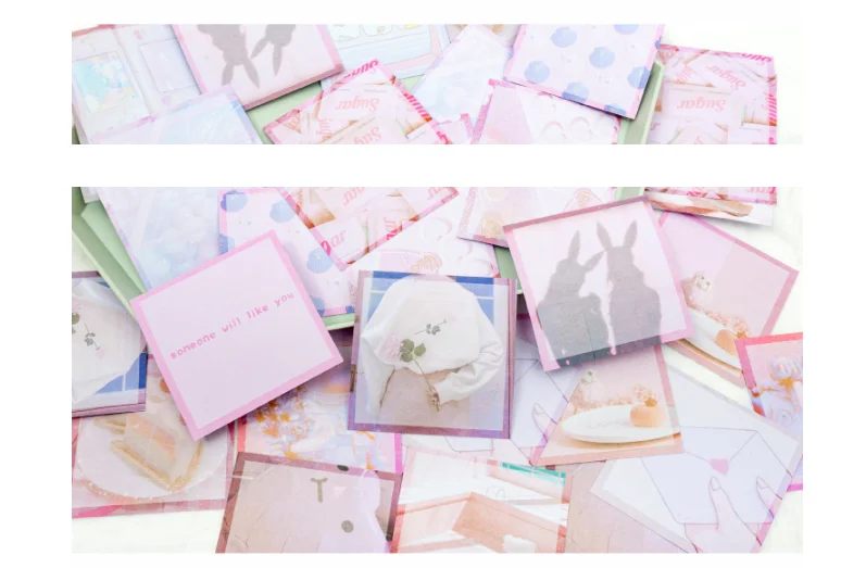 20sets/1lot Kawaii Stationery Sticker Ins girl heart series Planner Decorative Mobile Stickers Scrapbooking DIY Craft Stickers
