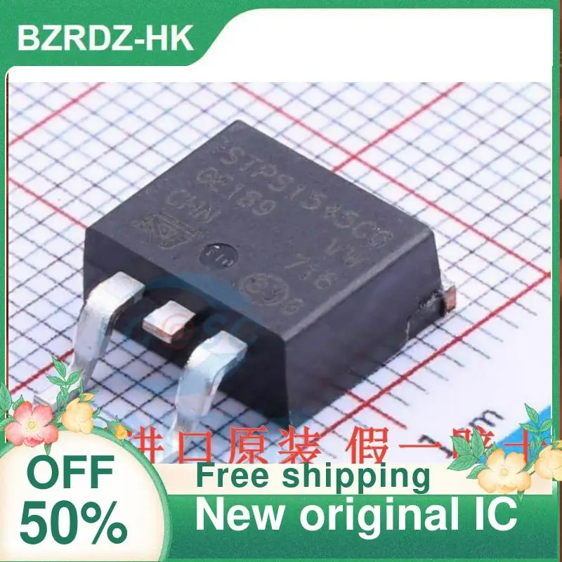 

10 шт. STPS1545CG TO-263 новый оригинальный IC