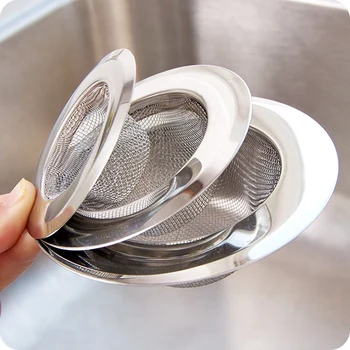 

HOT Sale Quality stainless steel bathroom washbasin hair filter kitchen sink floor drain anti-blocking tools home accessories