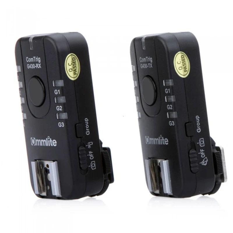 

Camera Flash Accessories Multifunctional Grouping flash trigger ComTrig G430 Grouping Flash Trigger Kit for Nikon Pentax Cameras